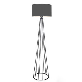 Opviq AYD-3041 Lámpara de Pie Antracita